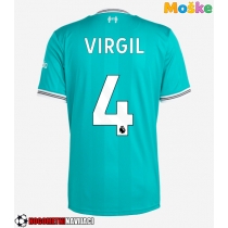 Moške Nogometnih dresov Liverpool Virgil van Dijk #4 Tretji 2025-26 Kratki rokavi